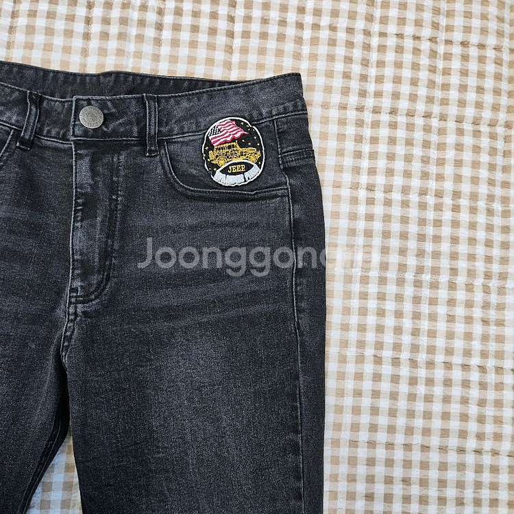 지프 스판 데님 청바지 남자32--2