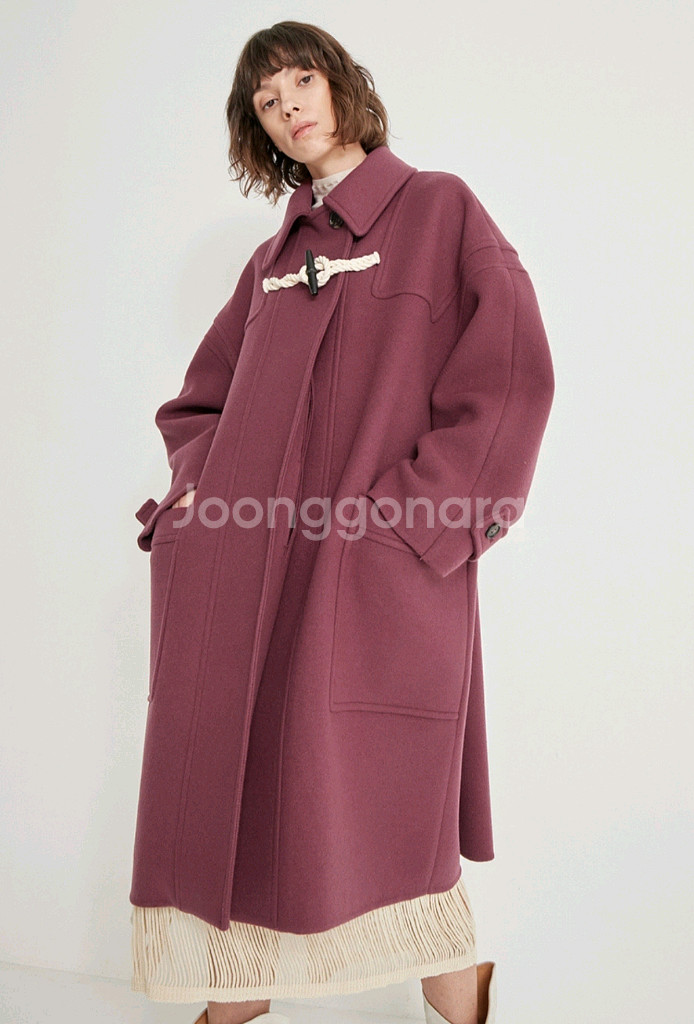 시스템 오버사이즈 코트--0