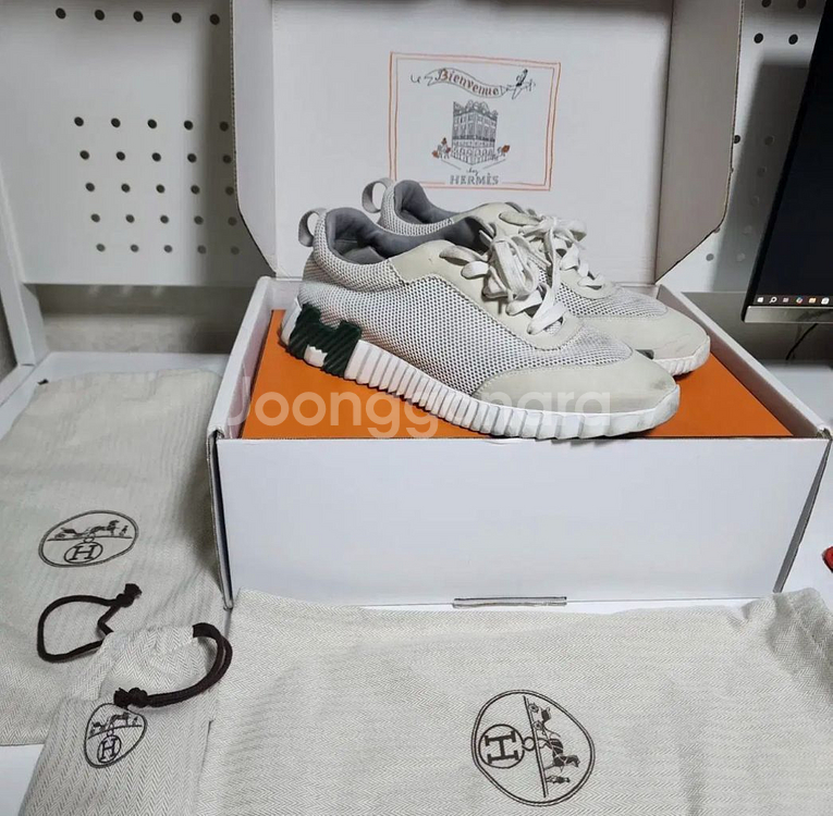 에르메스 스니커즈 42사이즈--0