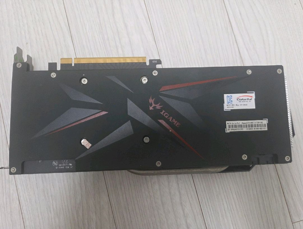 iGame GTX 1060 6G 그래픽 카드 팝니다--1