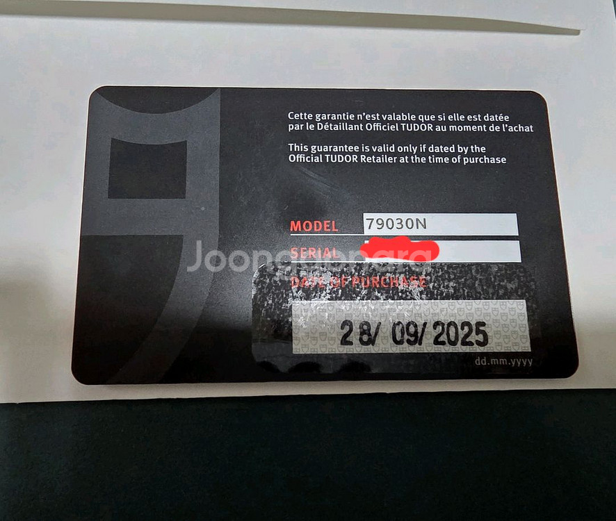 튜더 블랙베이 58--6