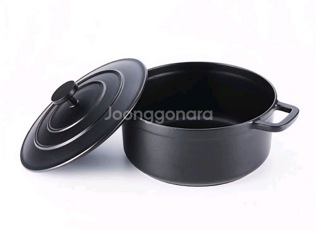 무쎄 무쇠주물 IH 가마냄비 24cm--1