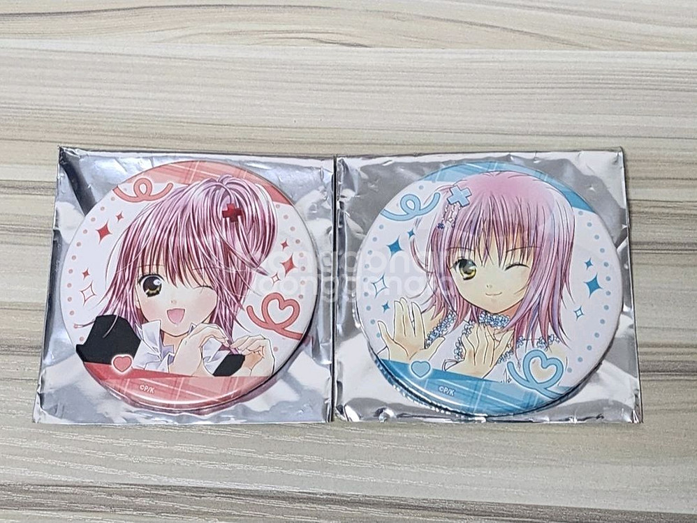 캐릭캐릭체인지 한일동시페어 빅 아크릴+캔뱃지 2개--1