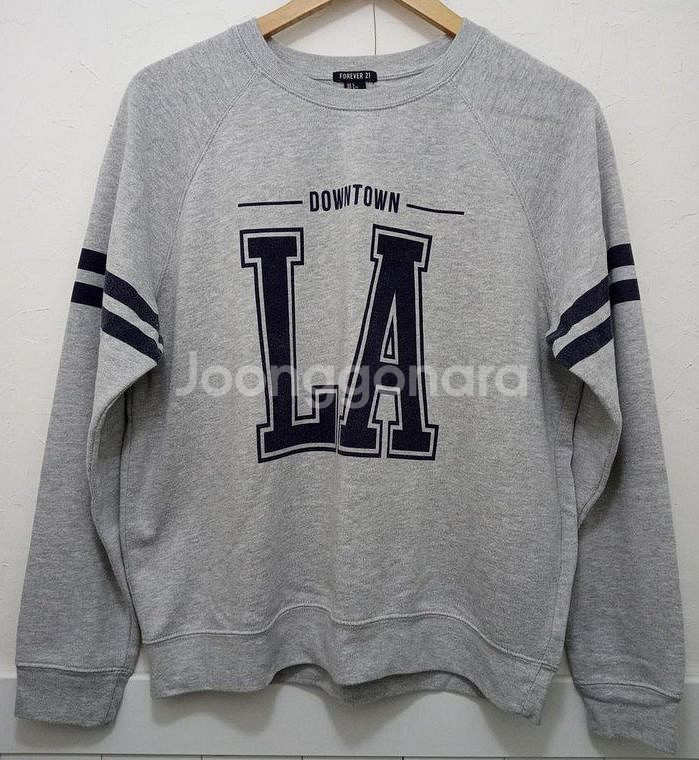 포에버21 맨투맨 티셔츠 L--0