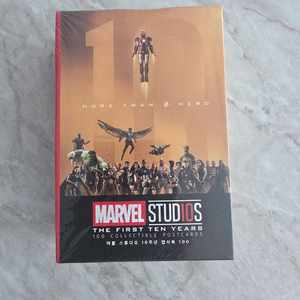 마블 스튜디오 10주년 기념 포스트카드 100장 세트
