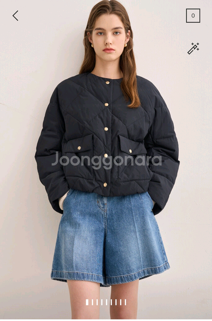 SJSJ 퀄티드 구스 다운 점퍼44 랑방 마인 타임--0