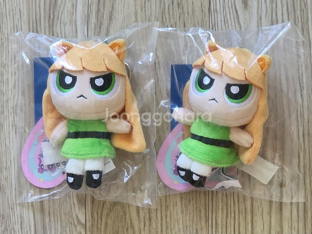 (빠른배송, 미개봉) 뉴진스 파워퍼프걸 인형 백참 키링 해린 HAERIN NEWJEANS--0