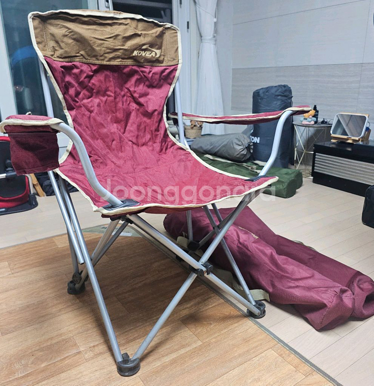 코베아 캠핑 의자 체어 4개--2