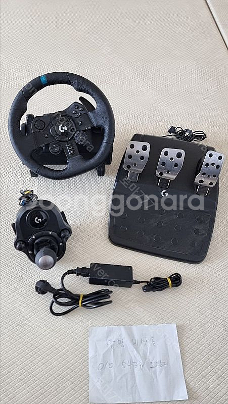 로지텍 G923. 레이싱휠 쉬프터 세트. G29 상위--1