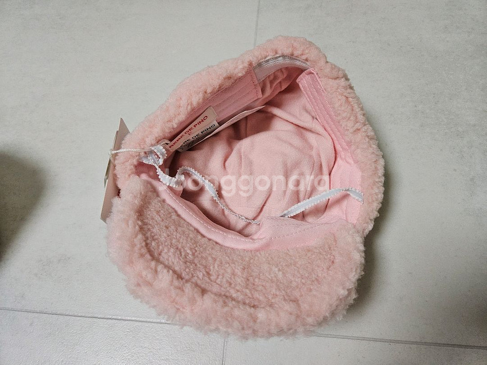 새상품) 베베드피노 베이비 토끼 모자--1