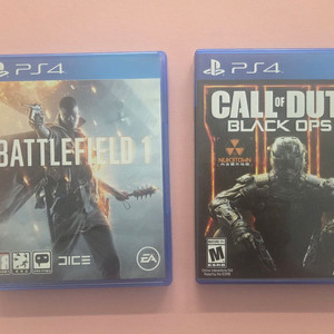 PS4 게임 2종 세트 (배틀필드1/콜오브듀티)
