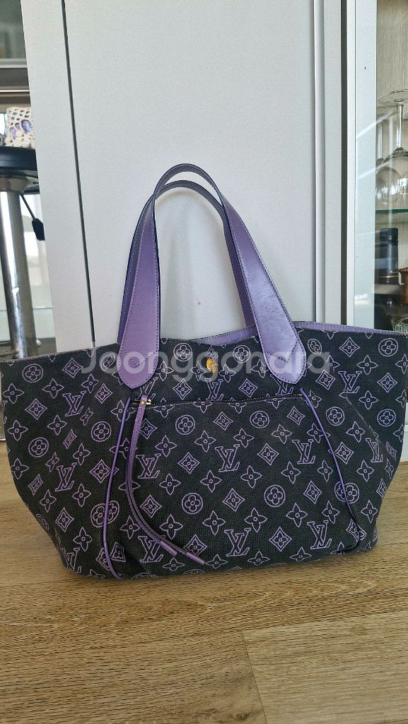 루이비통 캔버스 카바스 이파네마 숄더 토트--0