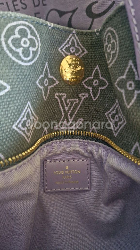 루이비통 캔버스 카바스 이파네마 숄더 토트--7