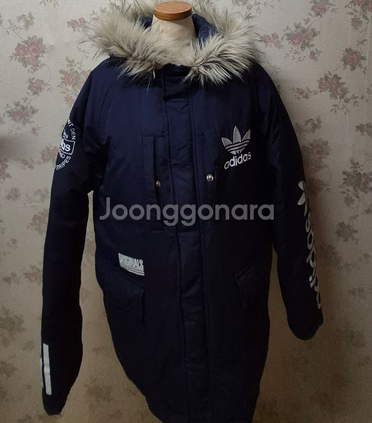 아디다스 아노락 패딩 점퍼--0