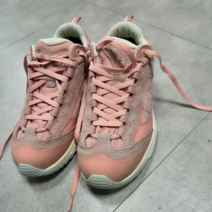 코오롱 스포츠 무브 핑크 트레킹화 245