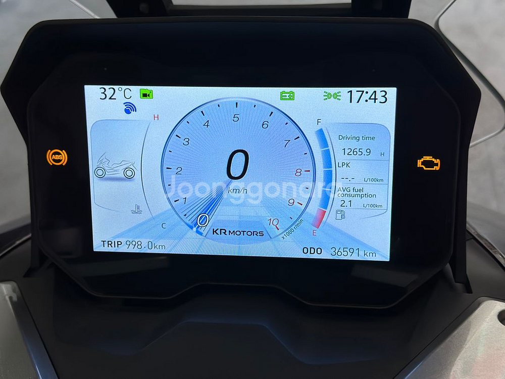 KR모터스 24년식 케이윈125 3만Km 소모품올교환--9