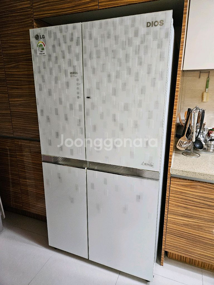 LG 디오스 4도어 냉장고 870L--2