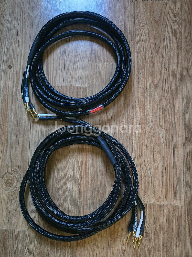 바이와이어링 스피커 케이블--0