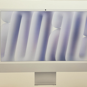 아이맥 M4 실버 10코어 RAM 24GB, 용량 512GB(개봉 후 1회 사용)