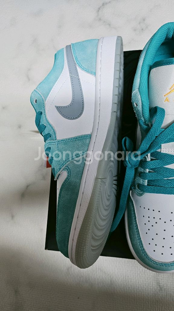 나이키 에어 조던 1 로우 SE 뉴 에메랄드 택채새상품--5