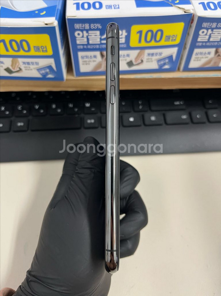 아이폰X 64G 그레이 S급!--5