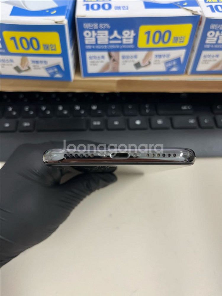 아이폰X 64G 그레이 S급!--3