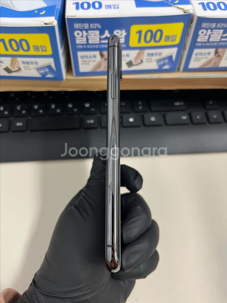 아이폰X 64G 그레이 S급!--4