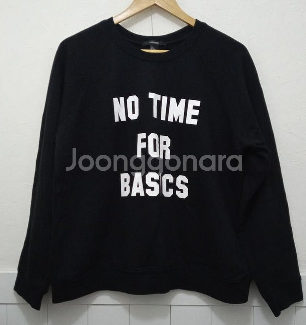 포에버21 기모 맨투맨 L--0