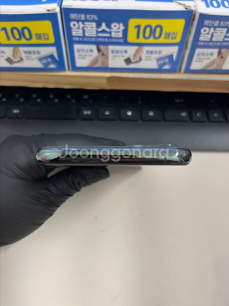 아이폰11프로 256G 그린 S급!--2