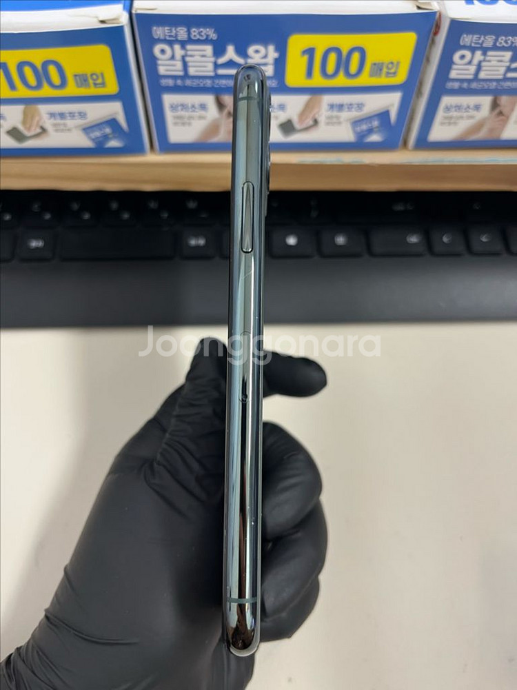 아이폰11프로 256G 그린 S급!--4