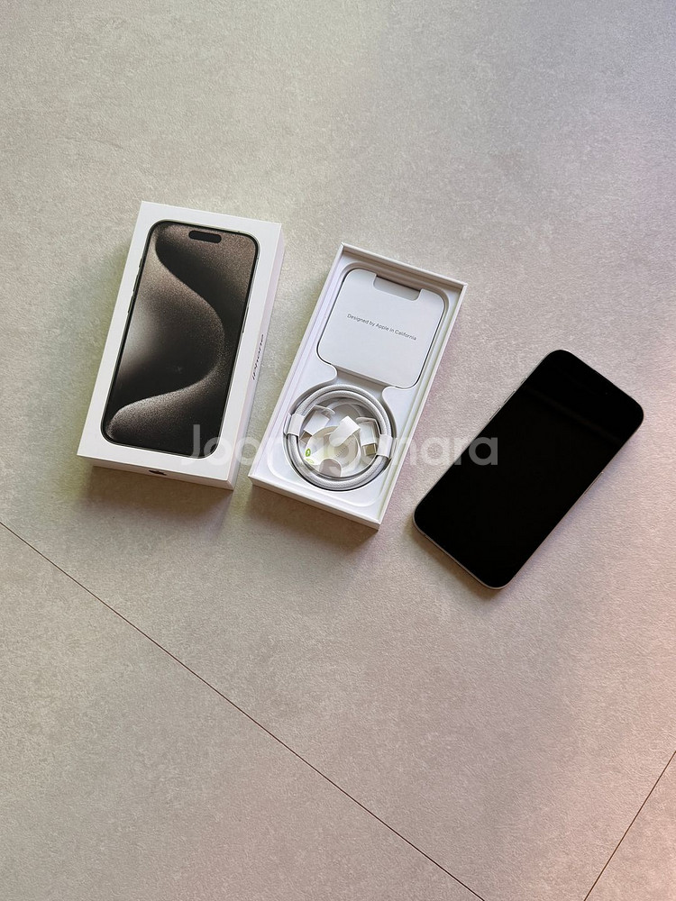 아이폰15프로 512GB 내추럴 티타늄--0