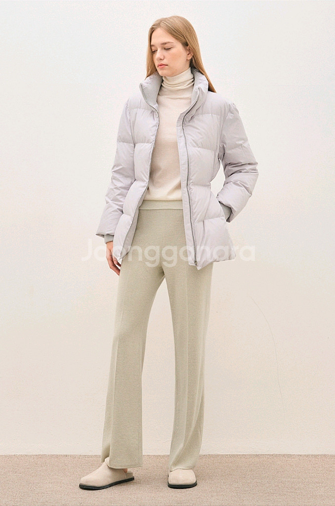 더캐시미어 벨티드 구스다운점퍼66 랑방 마인 타임--1