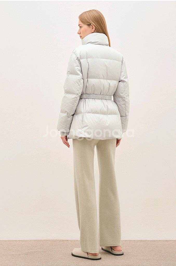 더캐시미어 벨티드 구스다운점퍼66 랑방 마인 타임--2