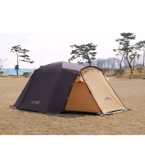 스노우라인 프리즈 돔 텐트 + 콜맨 헥사 타프 mdx + 침낭,매트