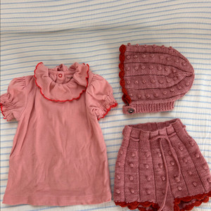 미샤앤퍼프 팔로마&팝콘보넷&팝콘팬츠 일괄