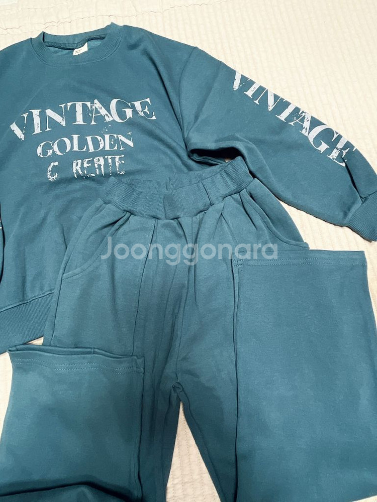 겨울 퀼팅점퍼 상하복 2벌 모자--5