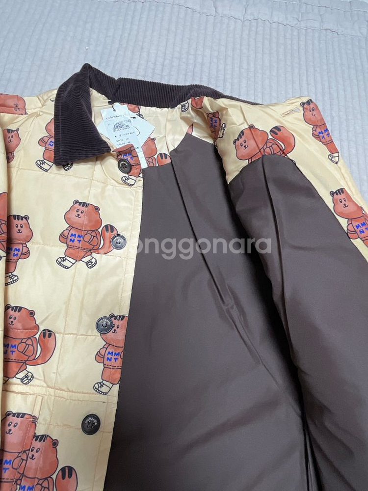 겨울 퀼팅점퍼 상하복 2벌 모자--3