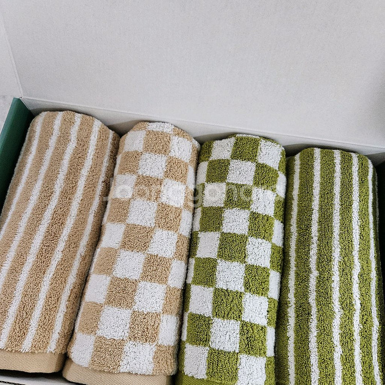 새상품 앳센셜 수건 4p--4