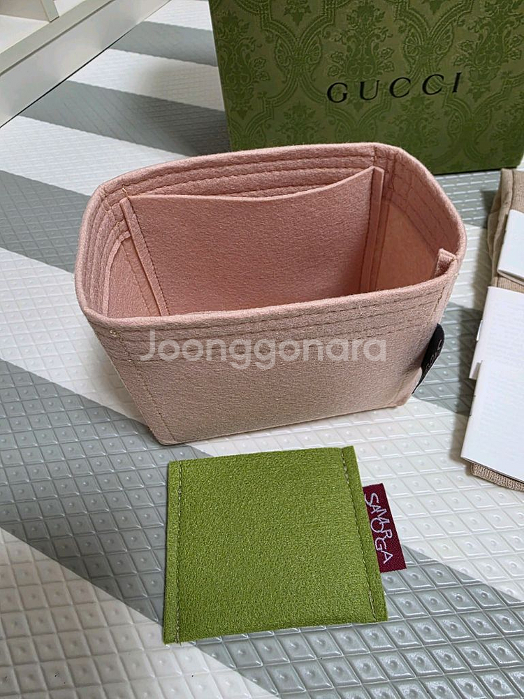 구찌 오피디아 미니 버킷백--6