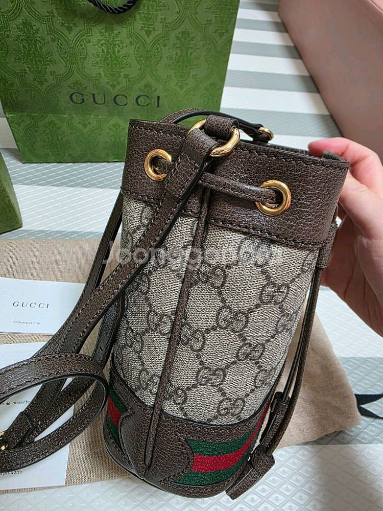 구찌 오피디아 미니 버킷백--4