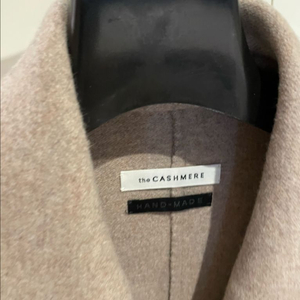 더캐시미어 핸드메이드하프코트자켓