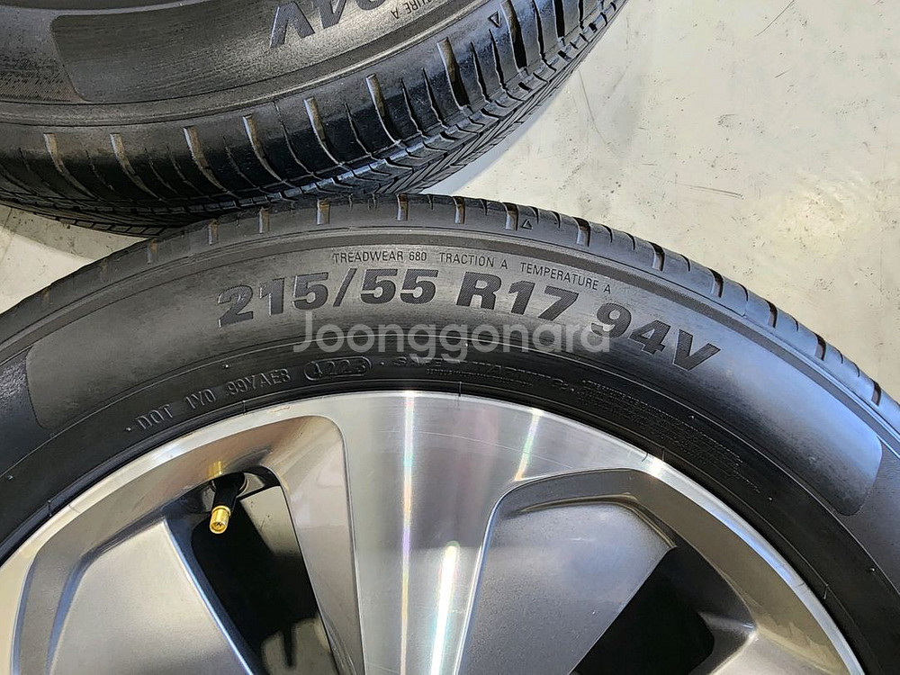 K5 하이브리드 17인치 휠타이어, k5 17인치 휠타이어--7