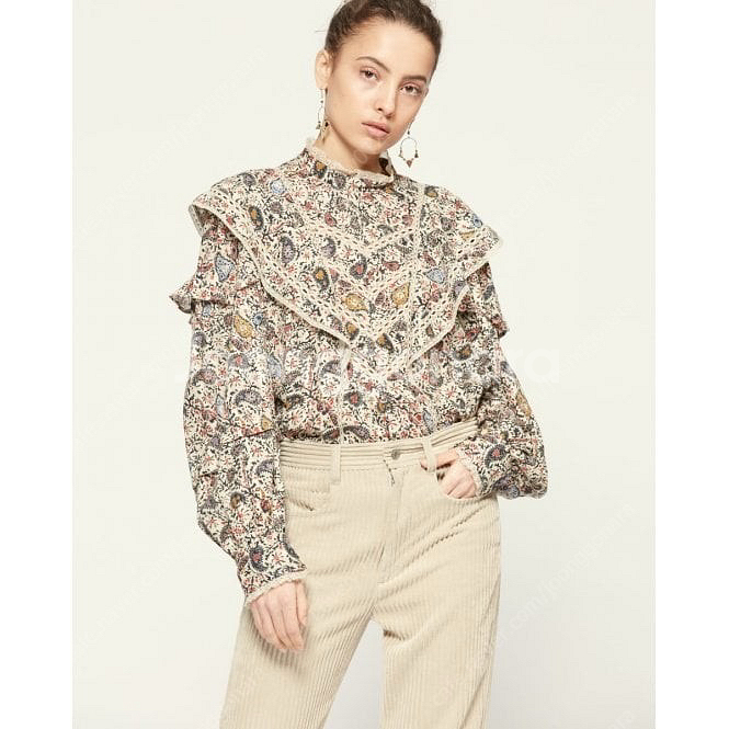 이자벨마랑 레인 블라우스 34--0