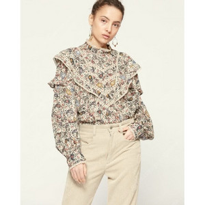 이자벨마랑 레인 블라우스 34