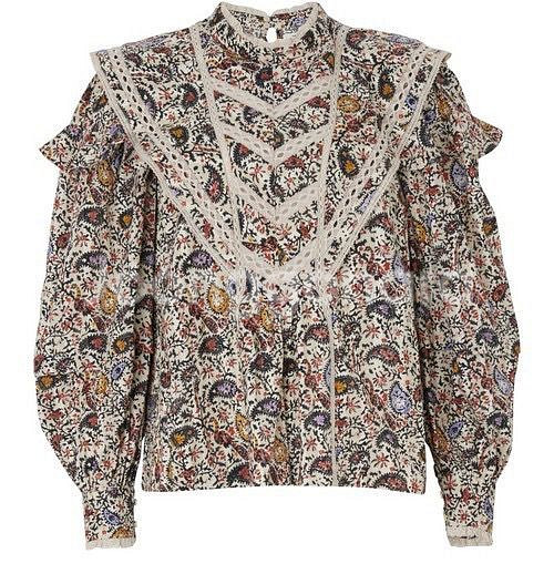 이자벨마랑 레인 블라우스 34--1