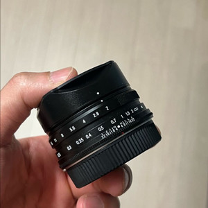보이그랜더 27mm,슈나이더 BW필터,사각후드