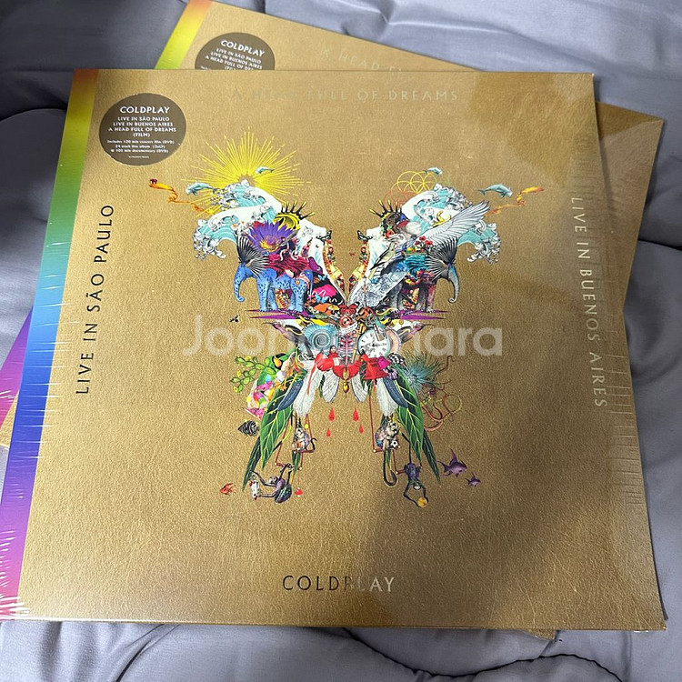Coldplay 콜드플레이 Live in Buenos Aires LP DVD--0