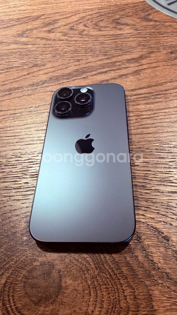 [S급 풀박스)아이폰 16 프로 128GB 블랙티타늄--1