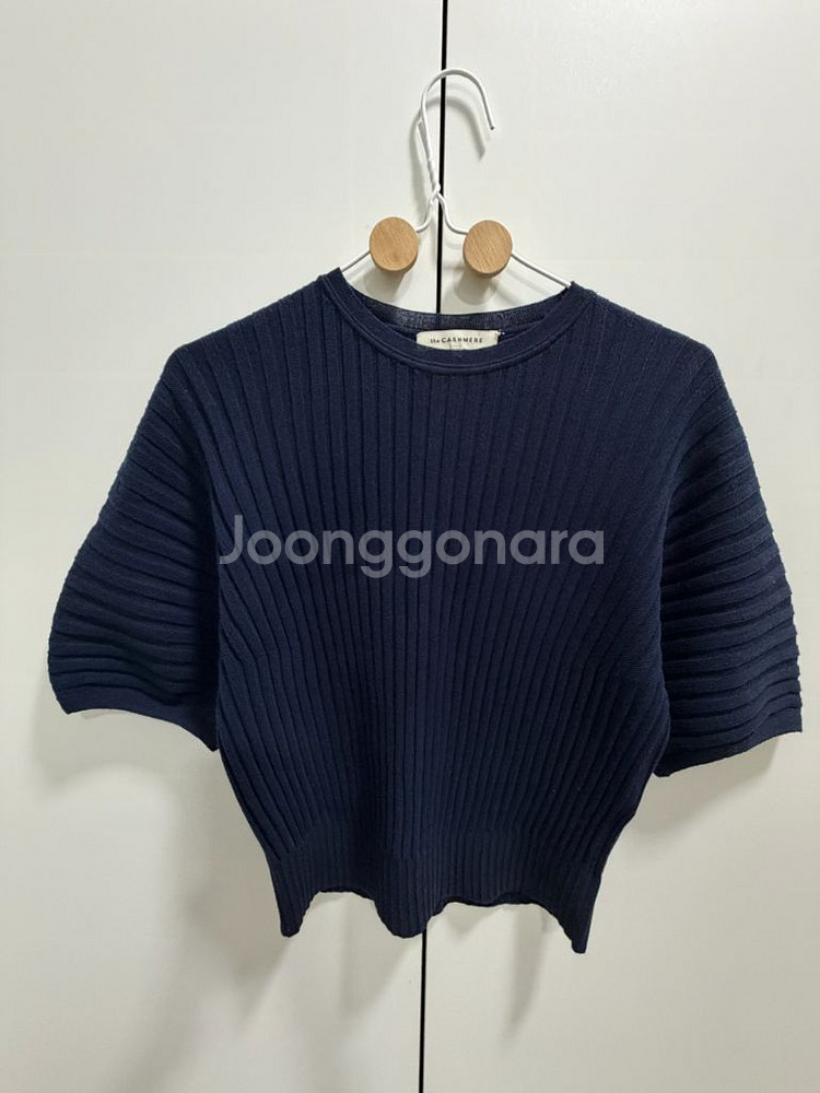 더캐시미어 울홀가먼트 니트--3