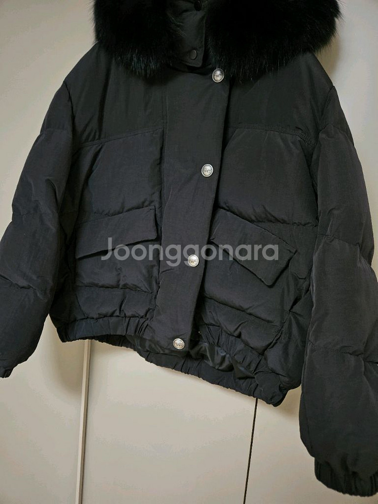 지컷 사가폭스퍼 거위털패딩 구스다운 점퍼--4